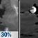 Tonight: Scattered Showers And Thunderstorms then Mostly Cloudy