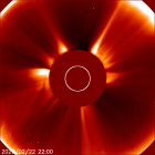 Latest LASCO C2 image of the Sun