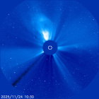 Latest LASCO C3 image of the Sun