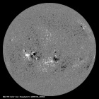 Latest SDO/HMI Magnetogram image of the Sun
