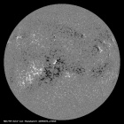 Latest SDO/HMI Magnetogram image of the Sun