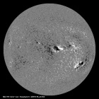 Latest SDO/HMI Magnetogram image of the Sun