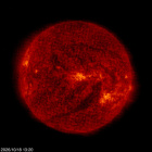 SOHO EIT 304 image of the sun